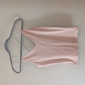 Gaze Criss Cross Tank Tan Medium
